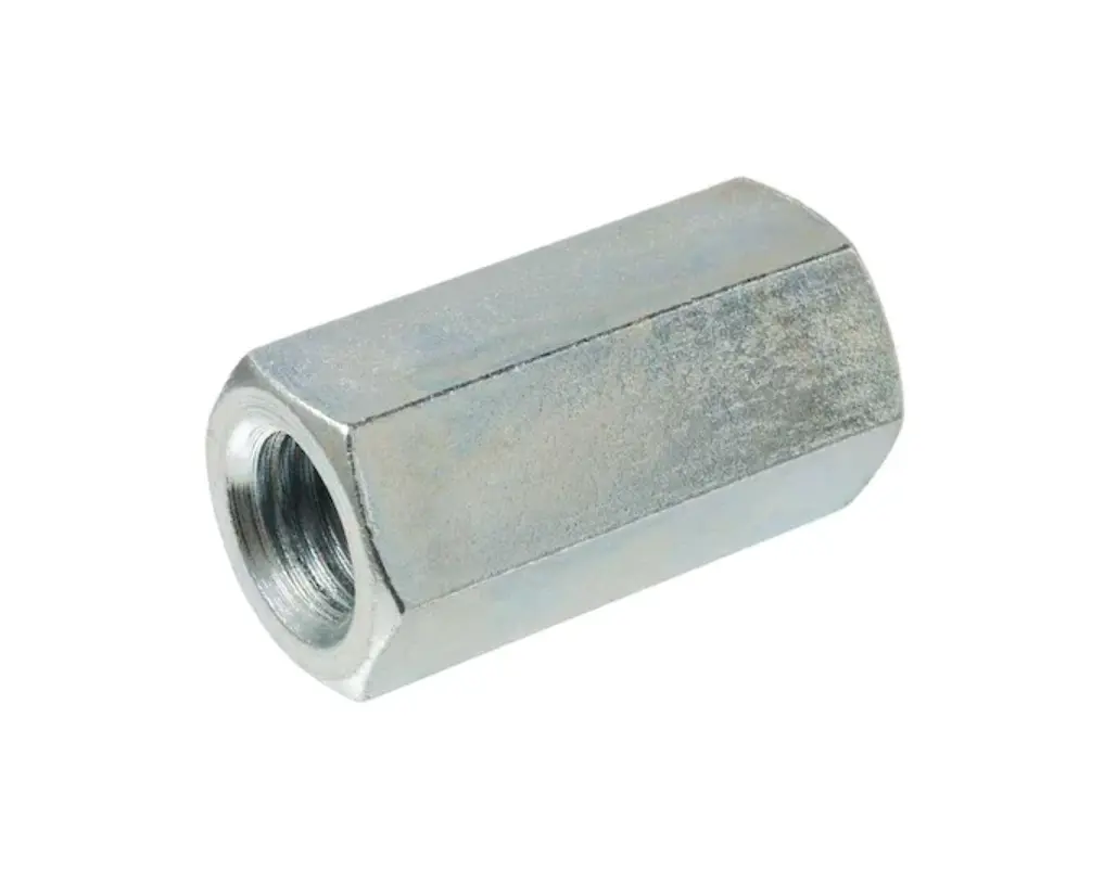 3/8"-16 TPI Zinc Rod Coupling Nut