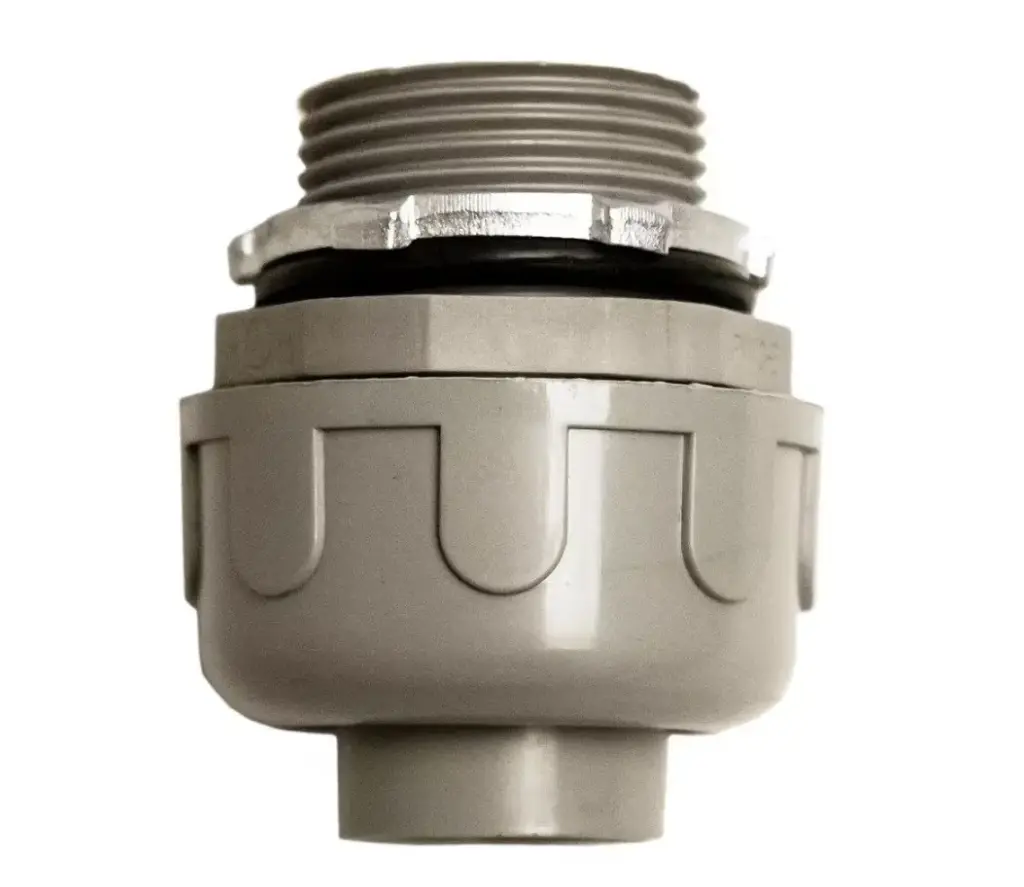 3/4" Liquidtight NM Straight PVC Conduit Fitting Connector