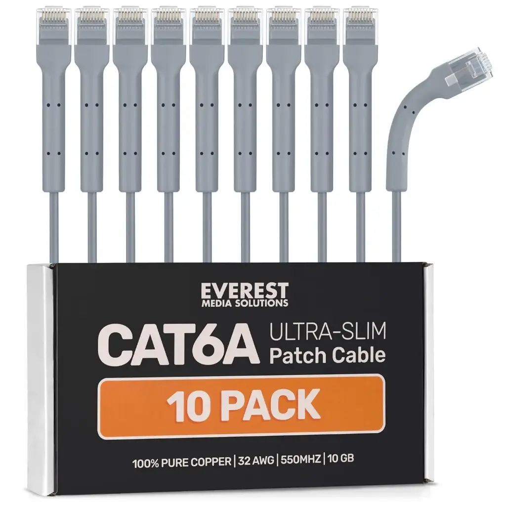 CAT6A Slim Patch Cable