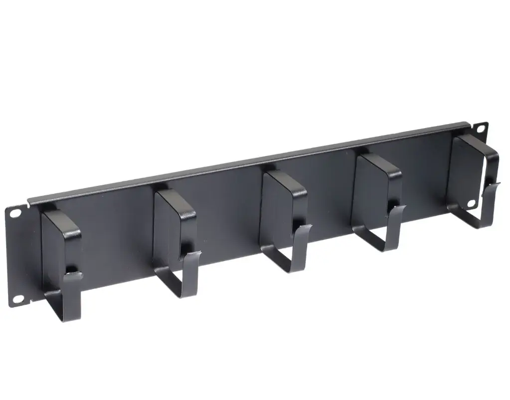 2U 3" D Ring Cable Management Panel (Medium)