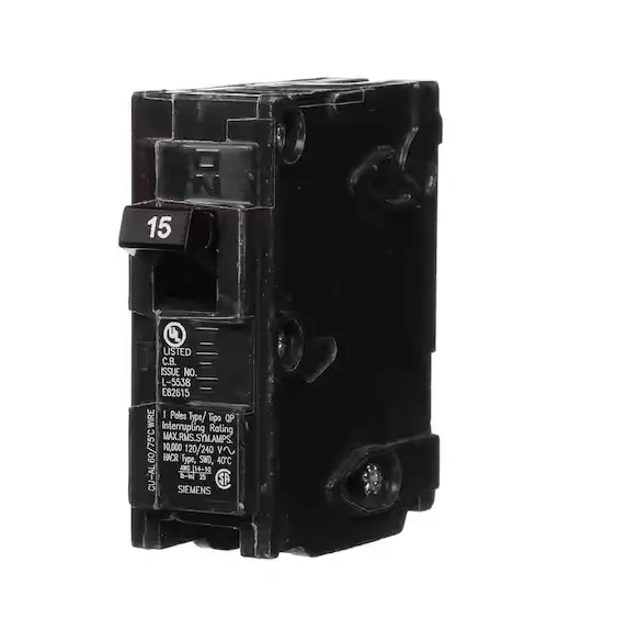 15 AMP Single Pole QP Circuit Breaker
