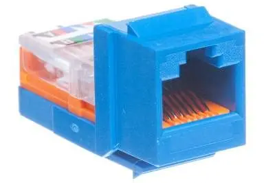 Cat5e NetKey NK5E88 Tool-Less Keystone Jack