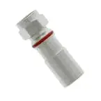 [ECDRG59RG59QNCFCON] RG-59 RG-59Q Nickel Compression F-connector