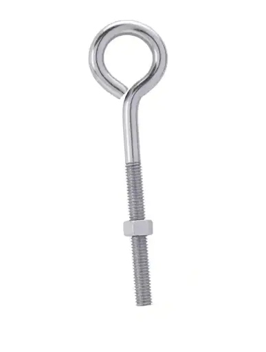 [HFBEB1/4INX2INSSEBWN] 1/4" x 2" Stainless Steel Eye Bolt with Nut