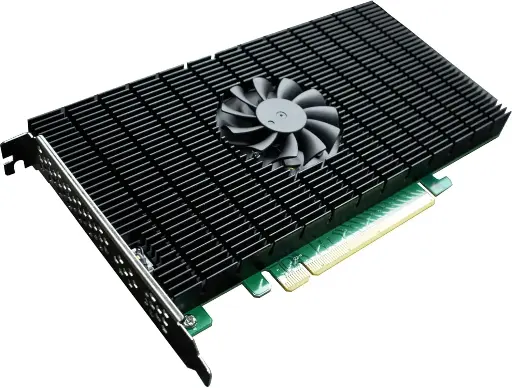 [CAAHP4PRCPPCIEC] HighPoint 4-Port M.2 PCIe Gen3 Bootable NVMe RAID Controller