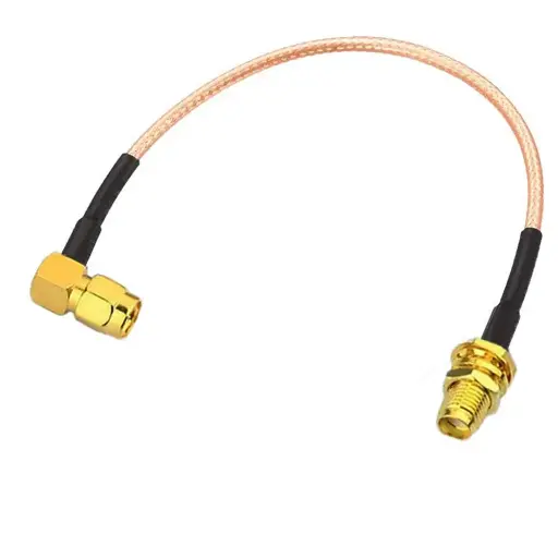 [ECRFWIFIASMAMRATSMAF] WiFi Antenna SMA Male Right Angle to SMA Female