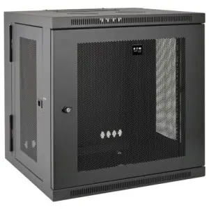 [CEARNRTL12UNCWMLPLD] Tripp Lite 12 RU Network Cabinet, Wall-Mount, Low Profile, Locking Door