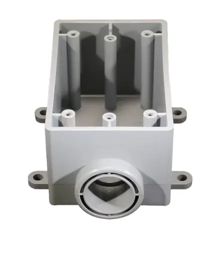 [ECRCSCF3/4INPVCCCF] 3/4" Single Gang FSC Electrical Box PVC