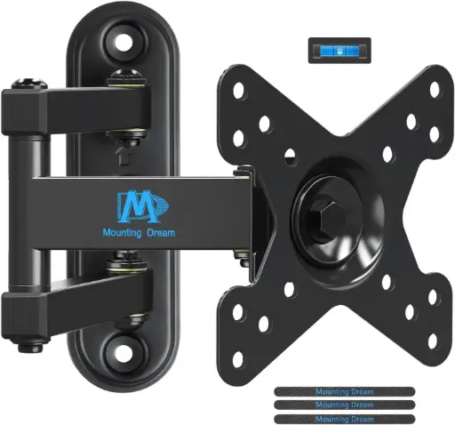 [HBTMSFM1ATB] Small Full Motion 1 Arm Television Bracket
