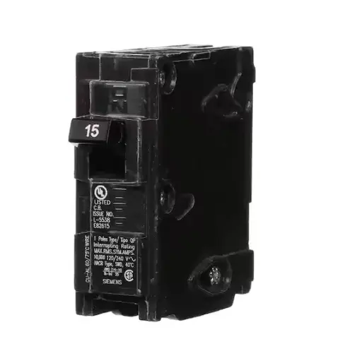 15 AMP Single Pole QP Circuit Breaker